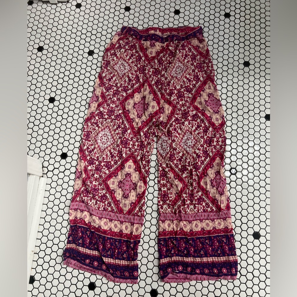 Shein bohemian Flowy beach pants size Juniors XL